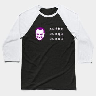 Classic Bunga Logo (Pink Lettering) Baseball T-Shirt